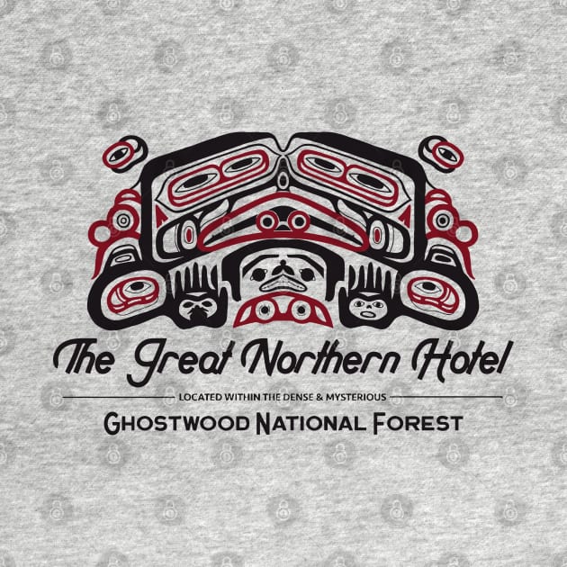 The Great Northern Hotel Mural FanArt Tribute by darklordpug